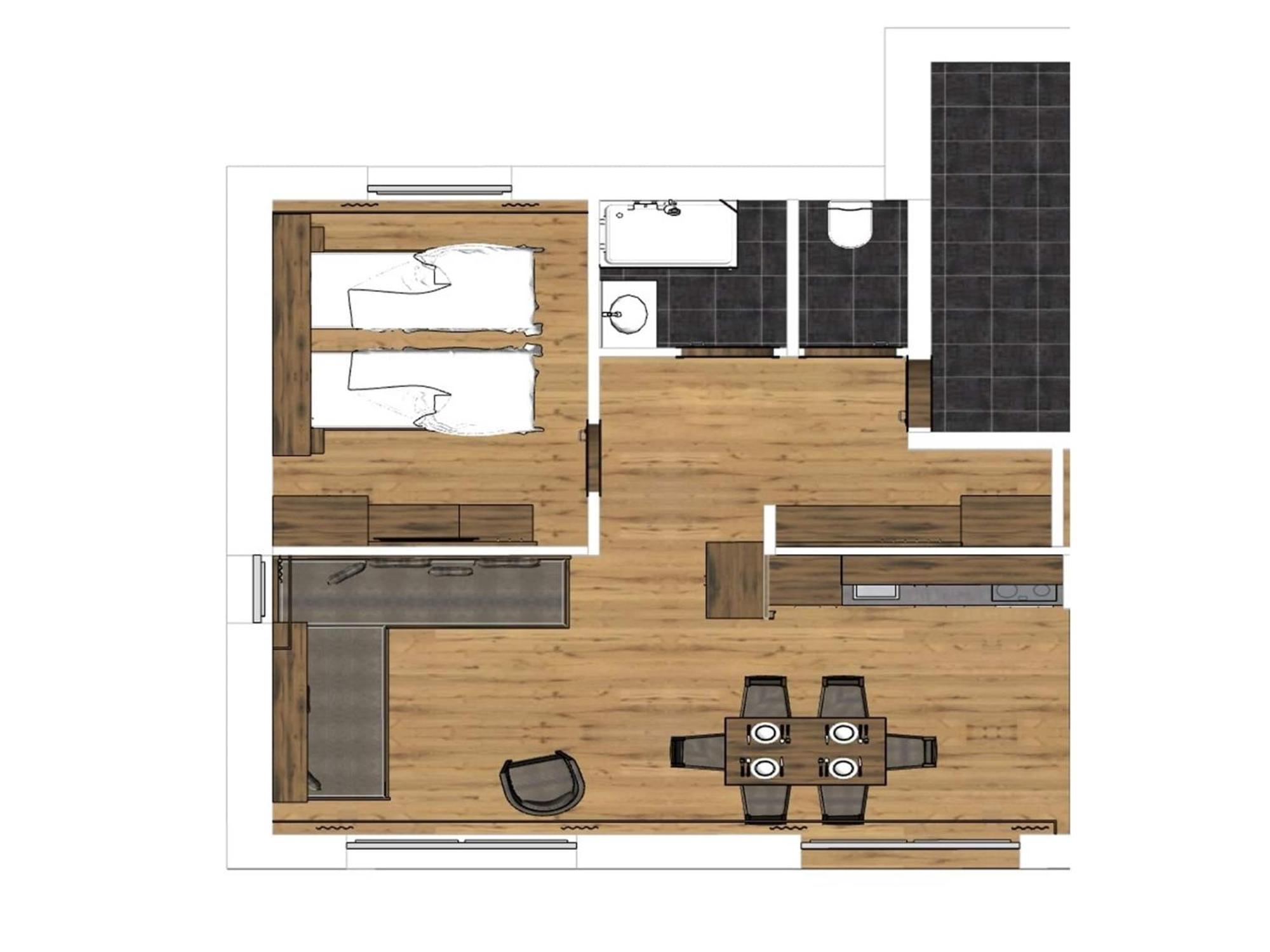 Large Apartment In Sankt Georgen With Balcony Fürstau Exteriér fotografie